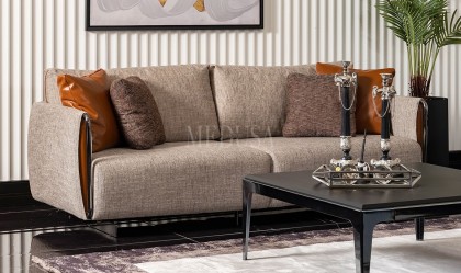 Medusa Home Mobilya - Lucaville Üçlü Koltuk