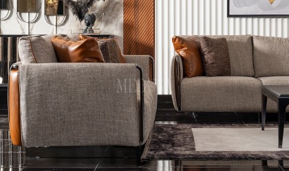 Medusa Home Mobilya - Lucaville Üçlü Koltuk
