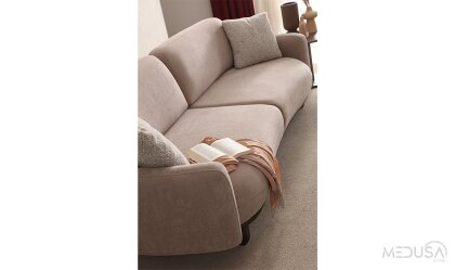 Medusa Home Mobilya - Lucca Dark Koltuk Takımı