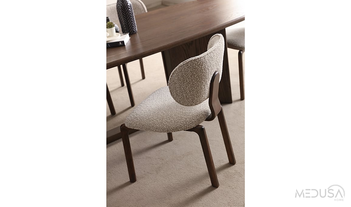 Medusa Home Mobilya - Lucca Dark Yemek Masası