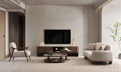 Medusa Home Mobilya - Lucca Dark Yemek Odası