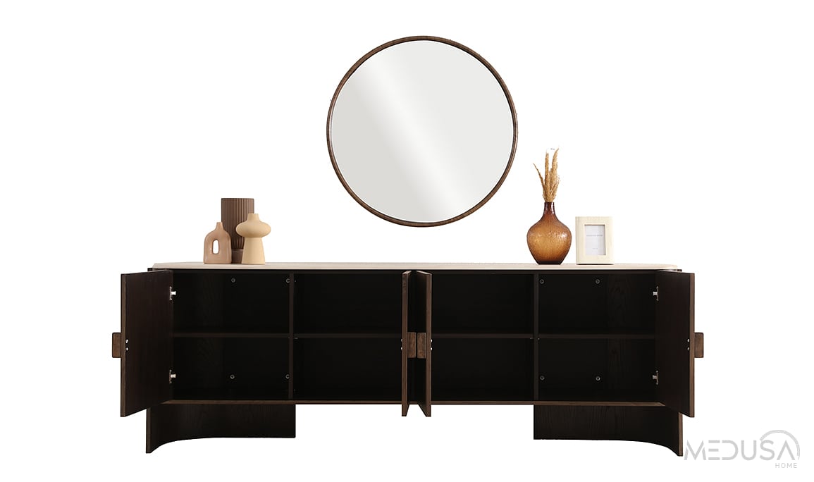 Medusa Home Mobilya - Lucca Dark Yemek Odası