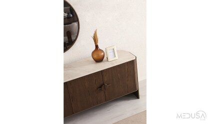 Medusa Home Mobilya - Lucca Dark Yemek Odası