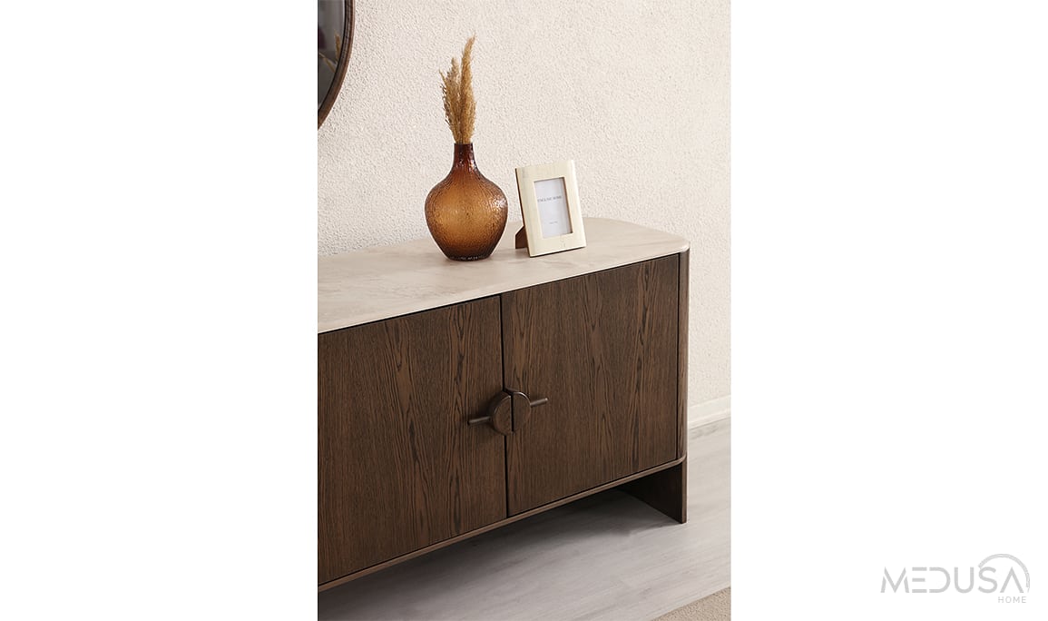 Medusa Home Mobilya - Lucca Dark Yemek Odası