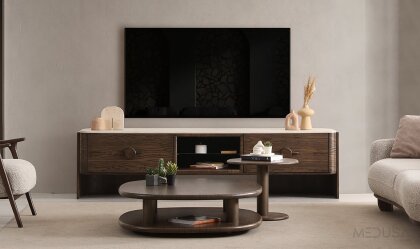 Medusa Home Mobilya - Lucca Dark Yemek Odası