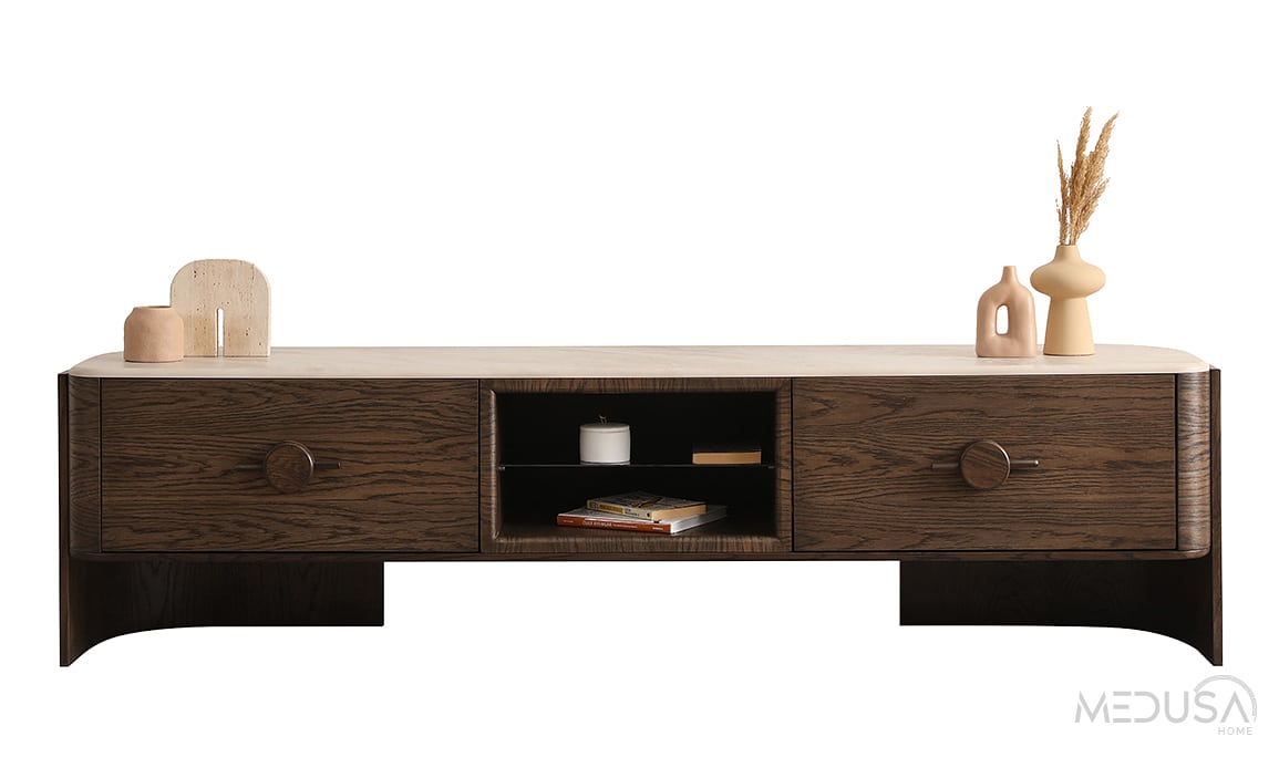 Medusa Home Mobilya - Lucca Dark Yemek Odası