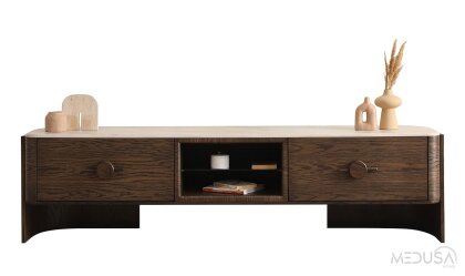 Medusa Home Mobilya - Lucca Dark Yemek Odası