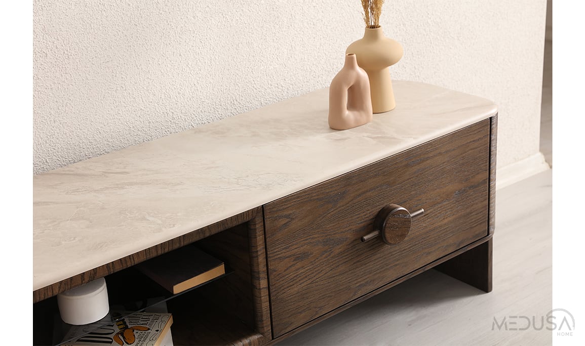 Medusa Home Mobilya - Lucca Dark Yemek Odası