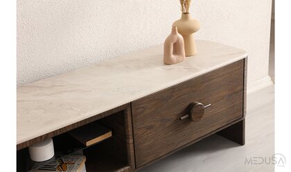 Medusa Home Mobilya - Lucca Dark Yemek Odası