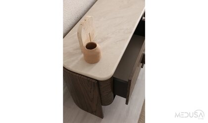 Medusa Home Mobilya - Lucca Dark Yemek Odası