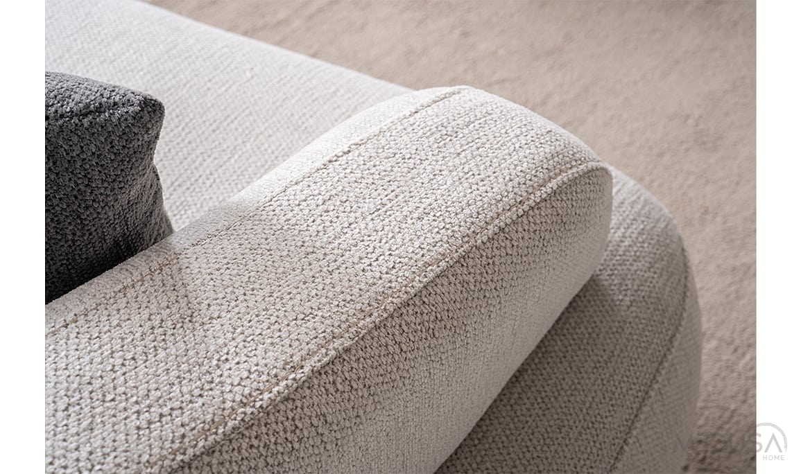 Medusa Home Mobilya - Luis Sehpalı Üçlü Koltuk