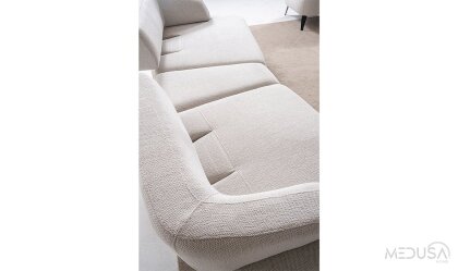 Medusa Home Mobilya - Luis Sehpalı Üçlü Koltuk