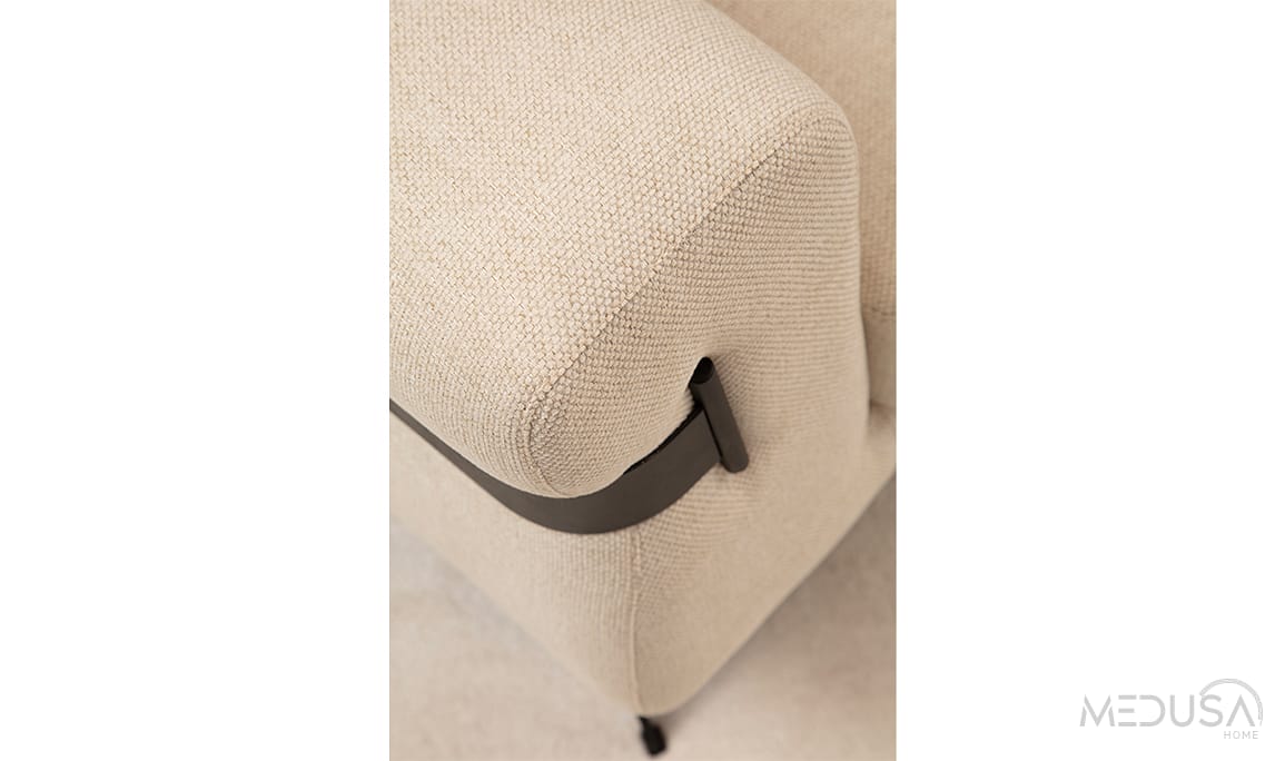 Medusa Home Mobilya - Luna Beyaz Köşe Takımı