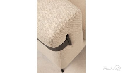 Medusa Home Mobilya - Luna Beyaz Köşe Takımı