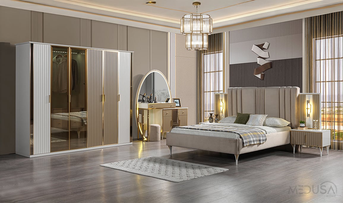 Medusa Home Mobilya - Luna Forte Yatak Odası