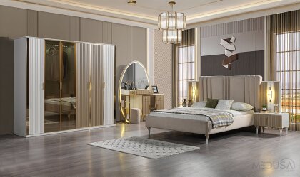 Medusa Home Mobilya - Luna Forte Yatak Odası