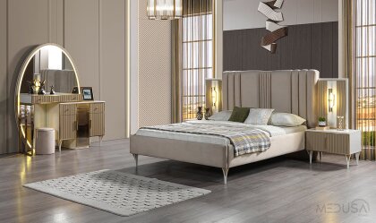 Medusa Home Mobilya - Luna Forte Yatak Odası