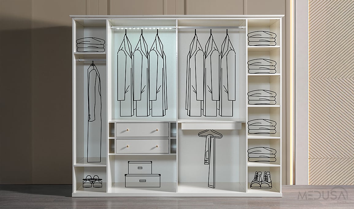 Medusa Home Mobilya - Luna Forte Yatak Odası