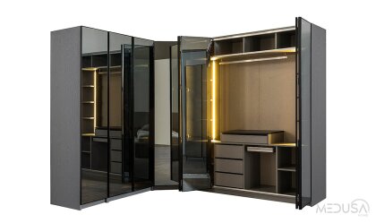 Medusa Home Mobilya - Luna Giyinme Odası