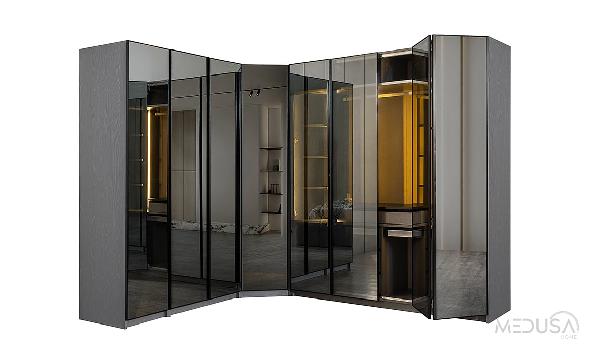 Medusa Home Mobilya - Luna Köşe Gardırop