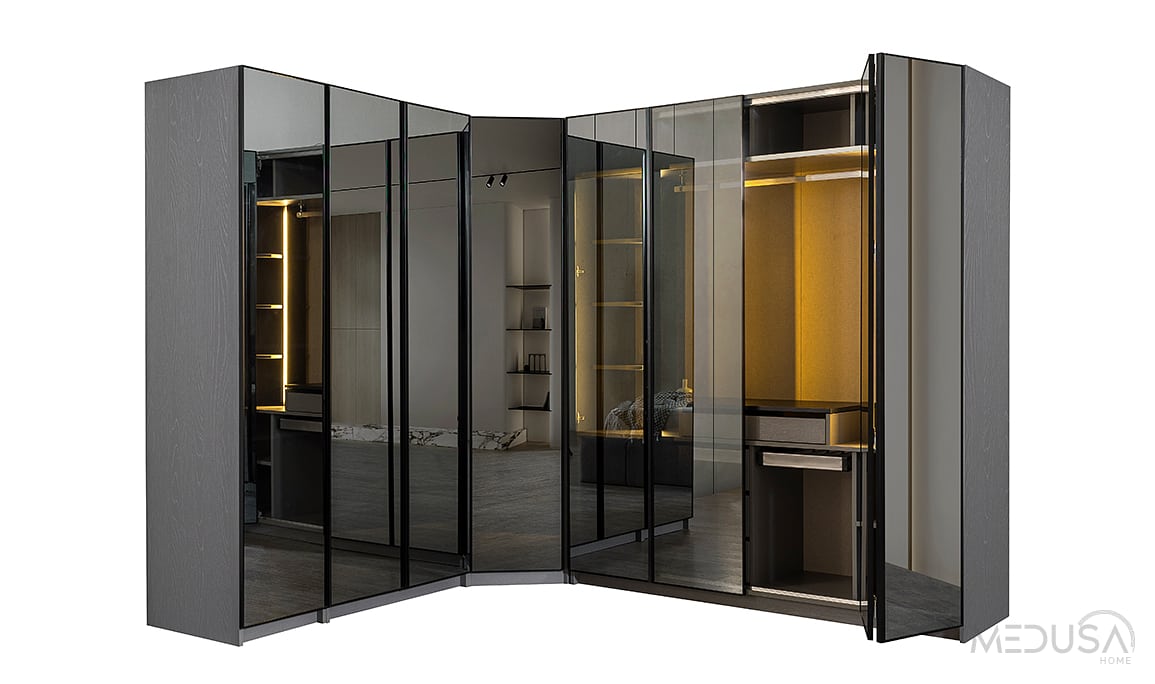 Medusa Home Mobilya - Luna Köşe Gardırop