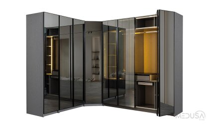 Medusa Home Mobilya - Luna Köşe Gardırop