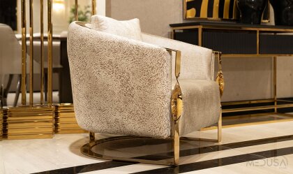 Medusa Home Mobilya - Luna Luxury Berjer