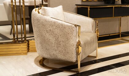 Medusa Home Mobilya - Luna Luxury Berjer