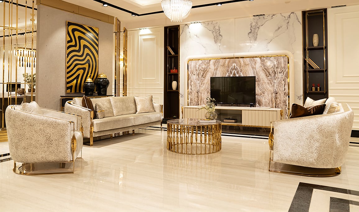 Medusa Home Mobilya - Luna Luxury Koltuk Takımı