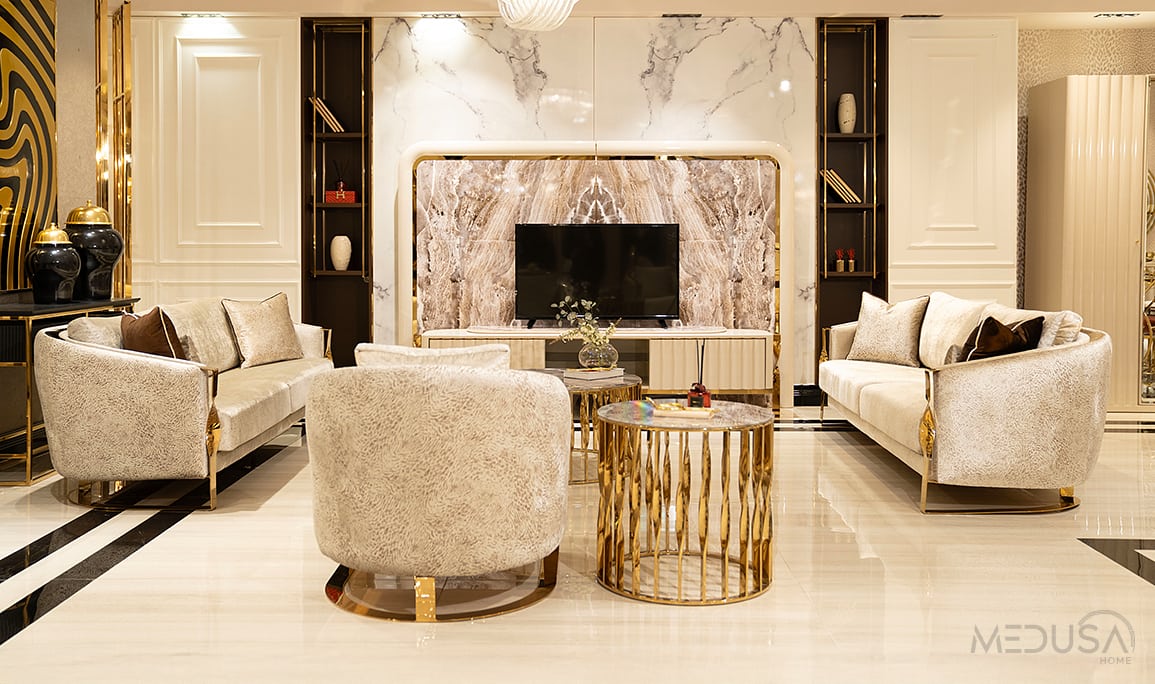 Medusa Home Mobilya - Luna Luxury Koltuk Takımı