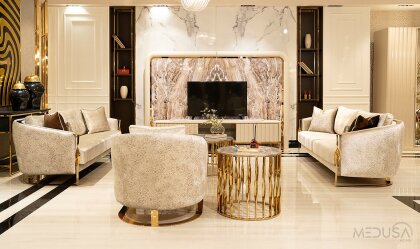 Medusa Home Mobilya - Luna Luxury Koltuk Takımı