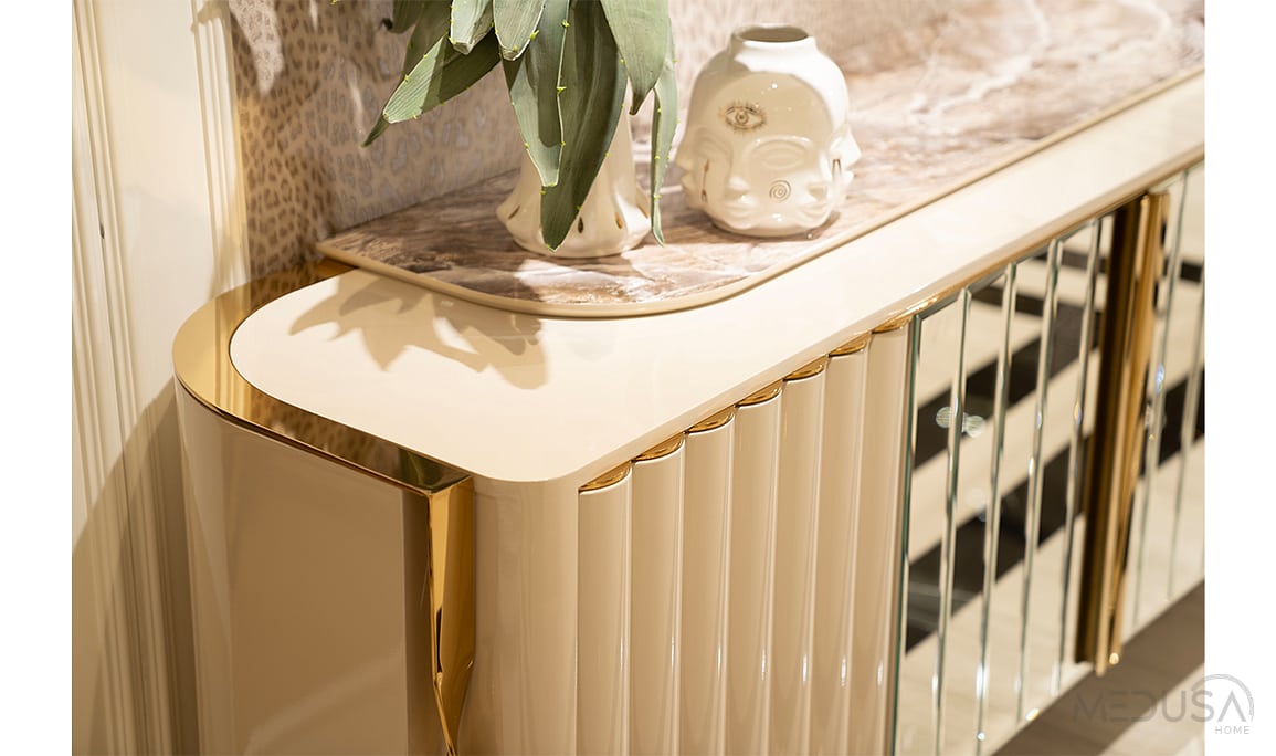 Medusa Home Mobilya - Luna Luxury Yemek Odası