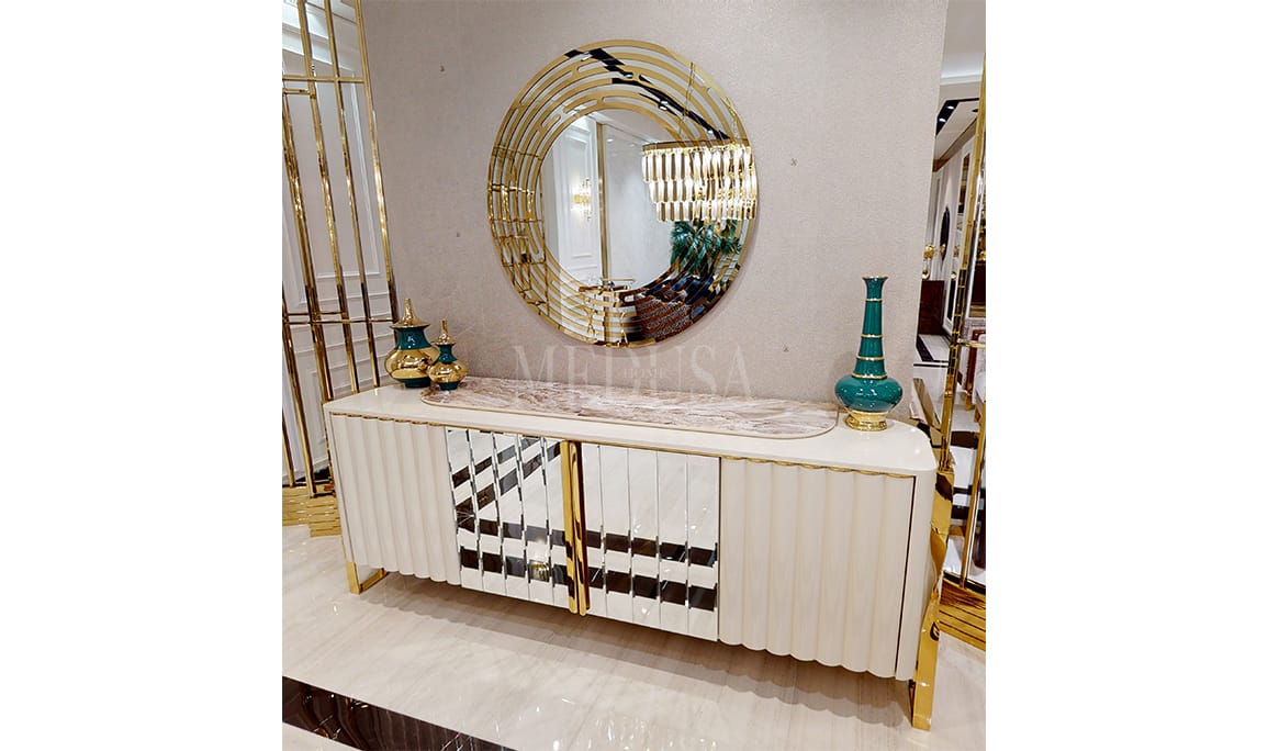 Medusa Home Mobilya - Luna Luxury Yemek Odası