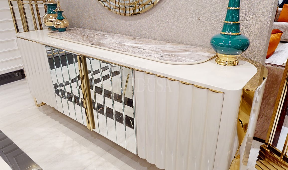 Medusa Home Mobilya - Luna Luxury Yemek Odası