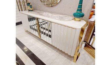 Medusa Home Mobilya - Luna Luxury Yemek Odası