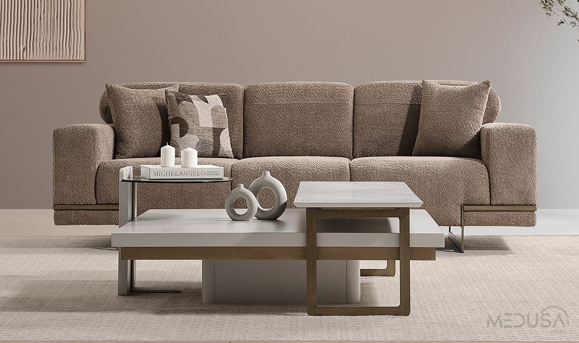 Medusa Home Mobilya - Lunaria Dörtlü Koltuk