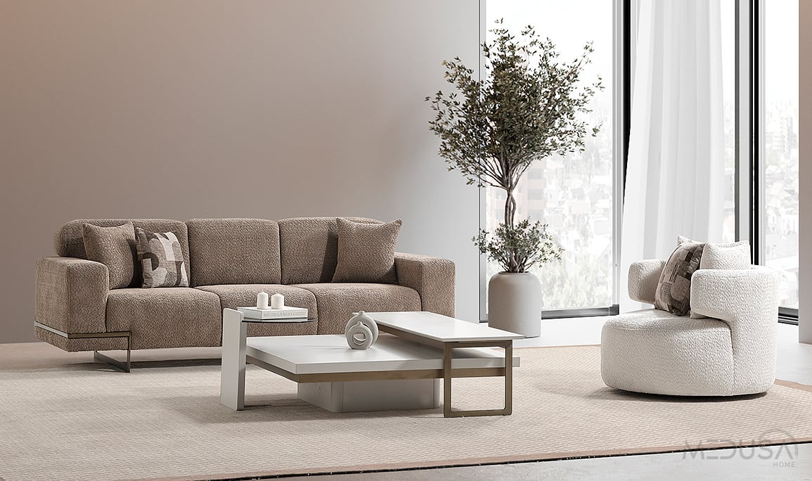 Medusa Home Mobilya - Lunaria Dörtlü Koltuk