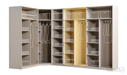 Medusa Home Mobilya - Lunaria Giyinme Odası