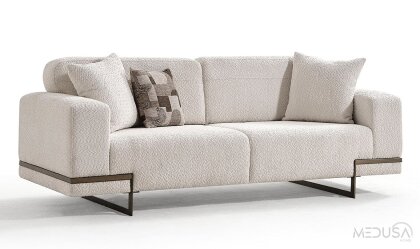 Medusa Home Mobilya - Lunaria Üçlü Koltuk