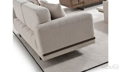 Medusa Home Mobilya - Lunaria Üçlü Koltuk