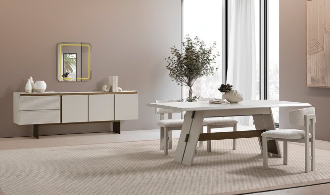 Medusa Home Mobilya - Lunaria Yemek Odası - Modern Yemek Odaları