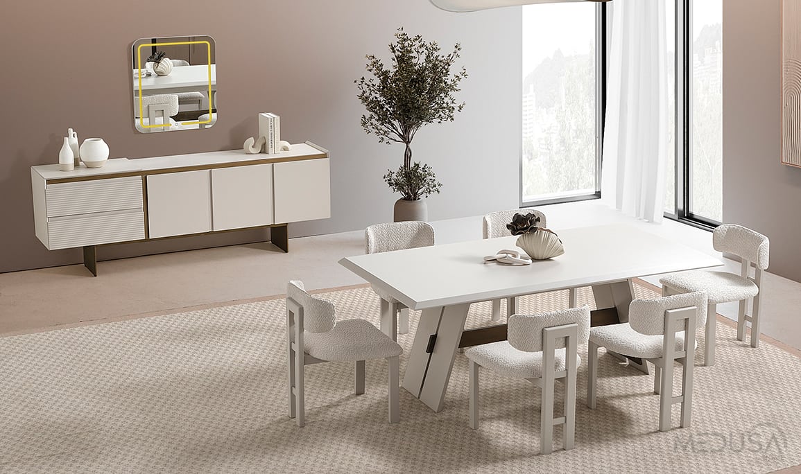 Medusa Home Mobilya - Lunaria Yemek Odası