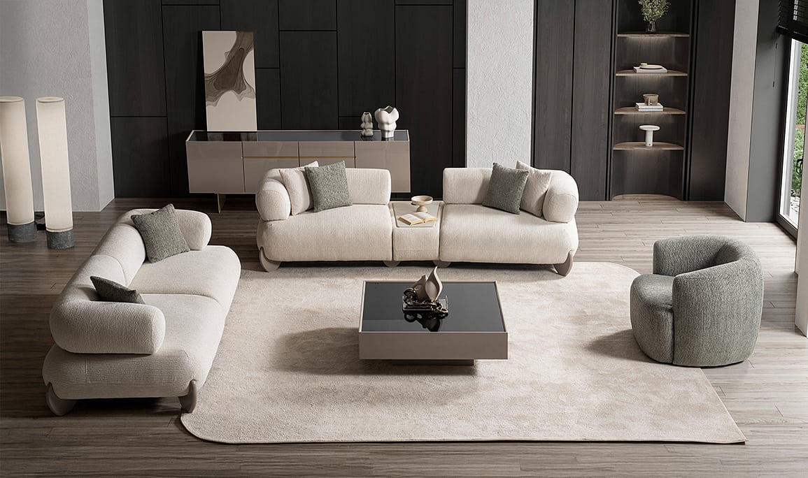 Medusa Home Mobilya - Lunesia Koltuk Takımı