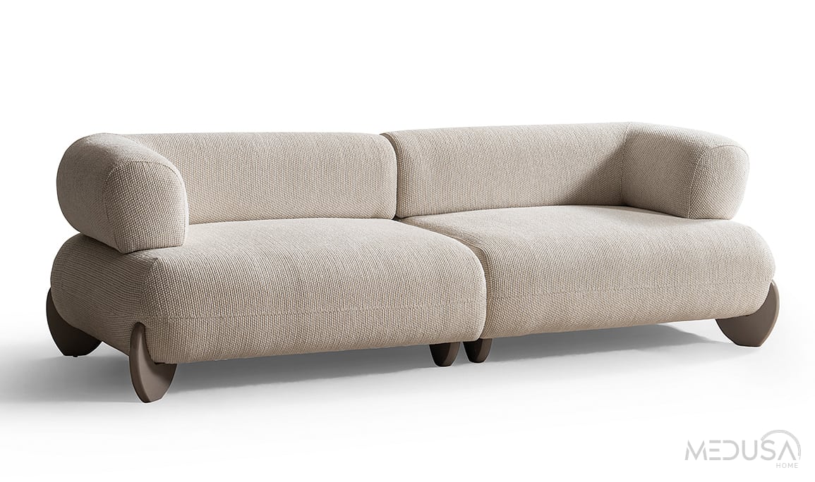 Medusa Home Mobilya - Lunesia Üçlü Koltuk