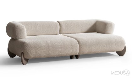 Medusa Home Mobilya - Lunesia Üçlü Koltuk