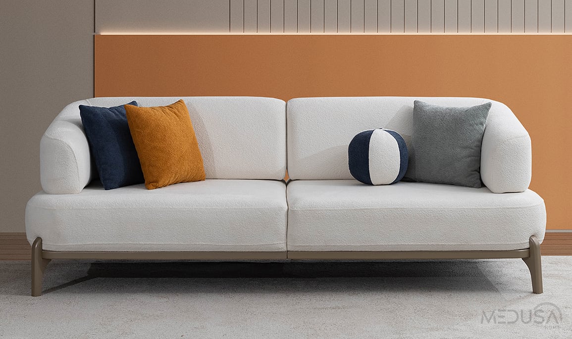 Medusa Home Mobilya - Lunis Üçlü Koltuk