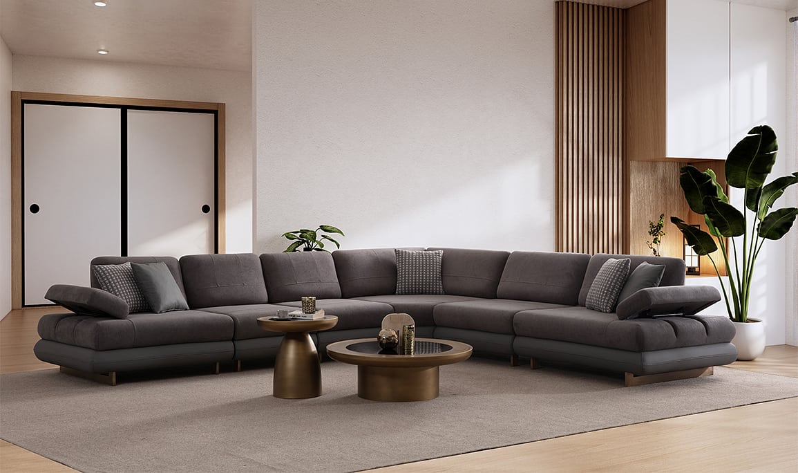 Medusa Home Mobilya - Lunza Modüler Köşe Takımı