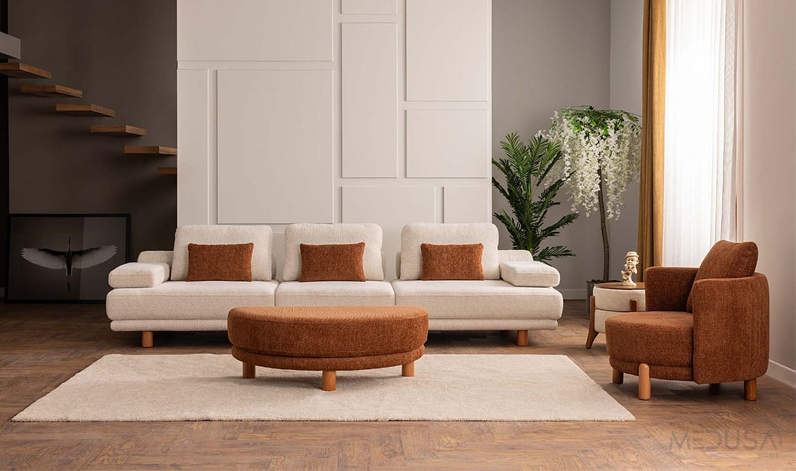 Medusa Home Mobilya - Lupin Dörtlü Koltuk