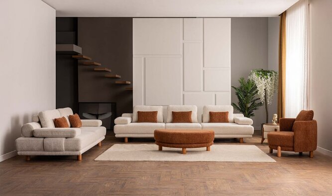 Medusa Home Mobilya - Lupin Koltuk Takımı - Modern Koltuk Takımları