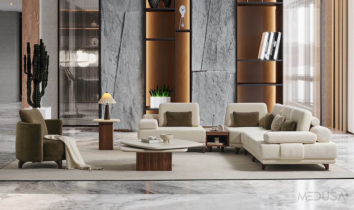 Medusa Home Mobilya - Lupin Mini Köşe Takımı